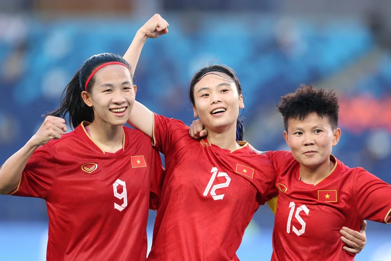 Đội tuyển nữ Việt Nam có chiến thắng đầu tay tại ASIAD 19