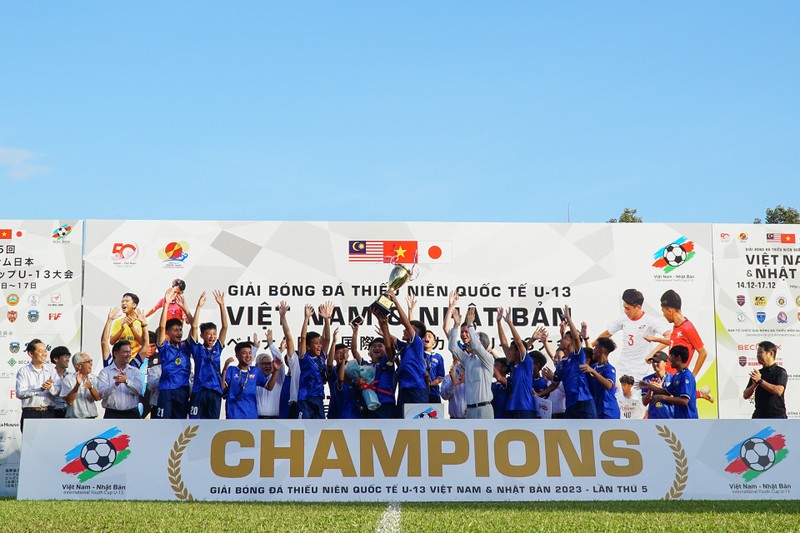 PVF vô địch Giải Bóng đá thiếu niên quốc tế U13 Việt Nam-Nhật Bản