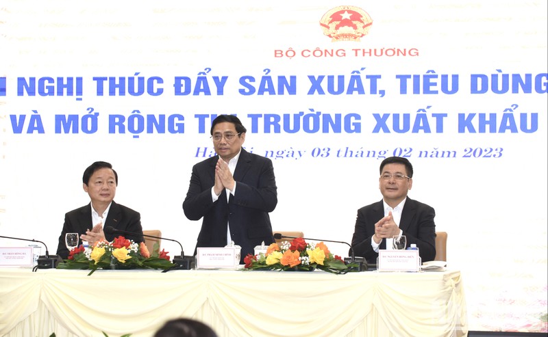 Thủ tướng Phạm Minh Chính dự và chỉ đạo Hội nghị.