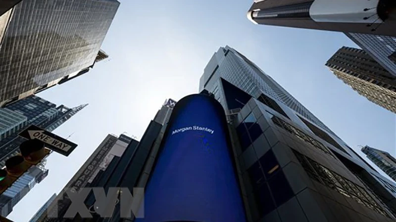 Trụ sở của Morgan Stanley ở New York, Mỹ. (Ảnh: AFP/TTXVN)