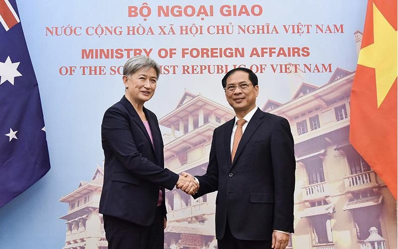Việt Nam và Australia duy trì trao đổi đoàn các cấp. (Ảnh BỘ NGOẠI GIAO) 