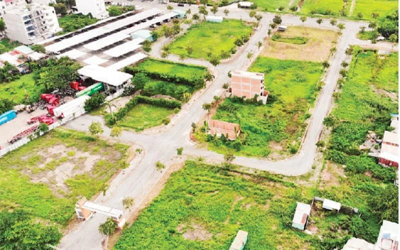 Dự án Khu dân cư Phú Thuận, quận 7, 5 năm chưa đóng được tiền sử dụng đất.