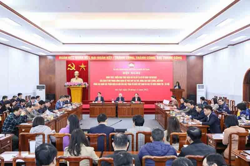 Ủy ban Trung ương Mặt trận Tổ quốc Việt Nam tổ chức Hội nghị trực tuyến quán triệt, triển khai thực hiện Chỉ thị số 18.