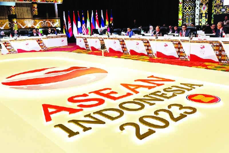 Quang cảnh Hội nghị Bộ trưởng Tài chính ASEAN diễn ra tại Bali, Indonesia.