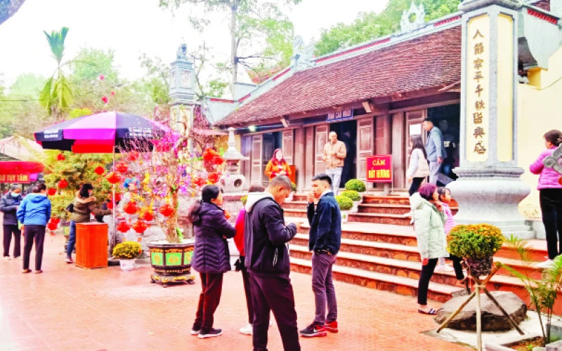 Các nghi lễ tâm linh, lễ hội và cụm di tích cấp tỉnh gồm đình, đền, chùa Cầu Muối, huyện Phú Bình được phục dựng, tôn tạo.