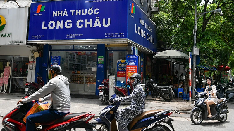 Mô hình chuỗi nhà thuốc Long Châu đang phát triển tại nhiều địa phương. (Ảnh THÀNH ĐẠT)