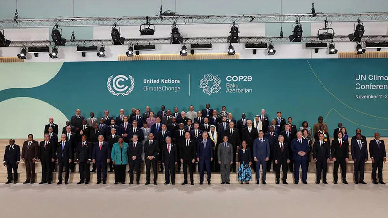 Các đại biểu dự COP29 tại Azerbaijan. (Ảnh REUTERS)