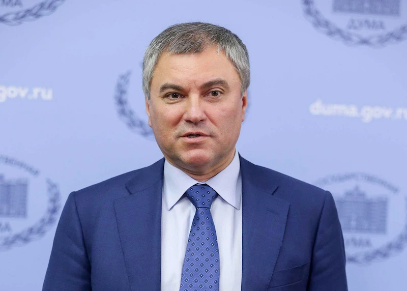 Chủ tịch Duma Quốc gia Liên bang Nga Vyacheslav Victorovich Volodin.