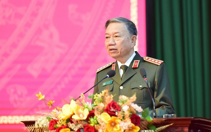 Đại tướng Tô Lâm được Trung ương giới thiệu để Quốc hội bầu giữ chức Chủ tịch nước. (Ảnh: TTXVN)