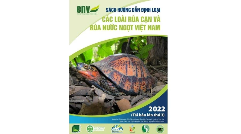 Sách hướng dẫn định loại các loài rùa cạn và rùa nước ngọt Việt Nam 2022 (Tái bản lần thứ 3).