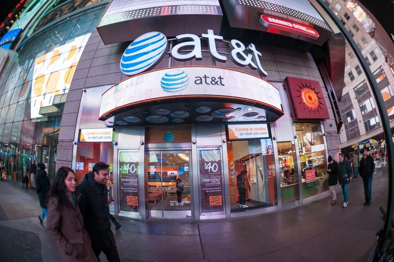 Khoảng 73 triệu tài khoản khách hàng của công ty AT&T bất ngờ bị rò rỉ thông tin. (Ảnh: Getty Images)
