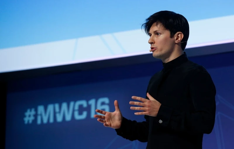 Tỷ phú Pavel Durov, nhà sáng lập và CEO của ứng dụng nhắn tin Telegram. (Ảnh: Reuters)