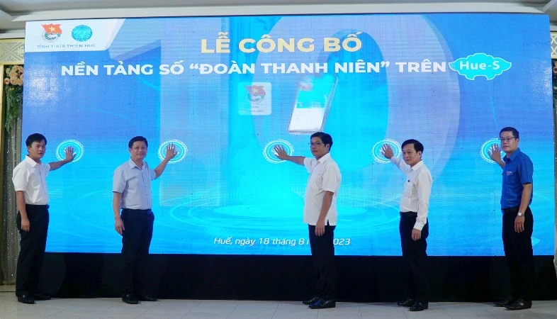Tỉnh đoàn Thừa Thiên Huế ra mắt nền tảng số “Đoàn Thanh niên” trên Hue-S.