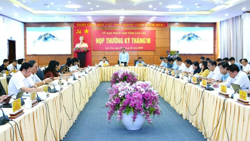 UBND tỉnh Lào Cai chỉ đạo quyết liệt giải ngân nguồn vốn Chương trình mục tiêu quốc gia phát triển kinh tế-xã hội vùng đồng bào dân tộc thiểu số và miền núi ở địa phương.