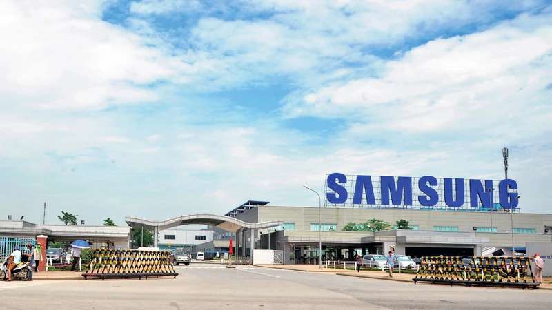 Tổng lợi nhuận bốn nhà máy Samsung tại Việt Nam đạt 1,89 tỷ USD trong quý III/2023, cao nhất kể từ năm 2017. (Ảnh: Trần Hải)