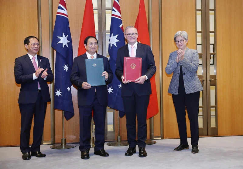 View - Dấu mốc quan trọng đưa quan hệ Việt Nam-Australia phát triển sâu sắc và mạnh mẽ hơn nữa 