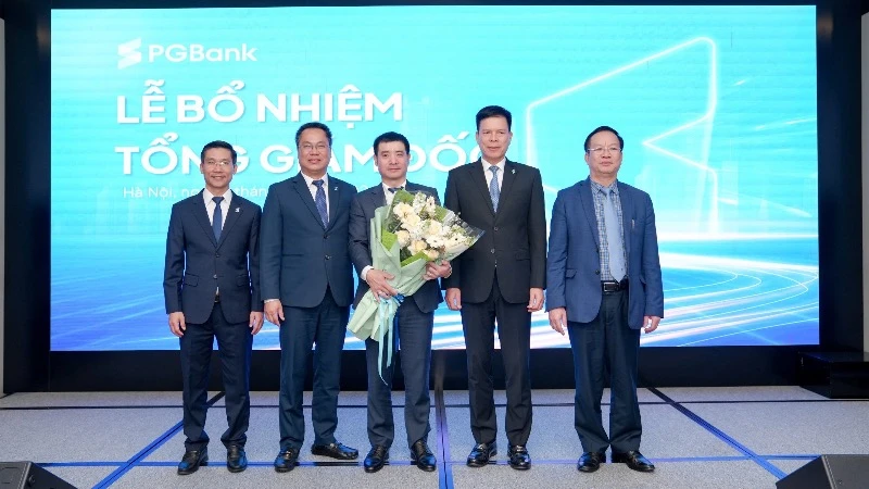 Lễ bổ nhiệm Tổng Giám đốc PGBank. 