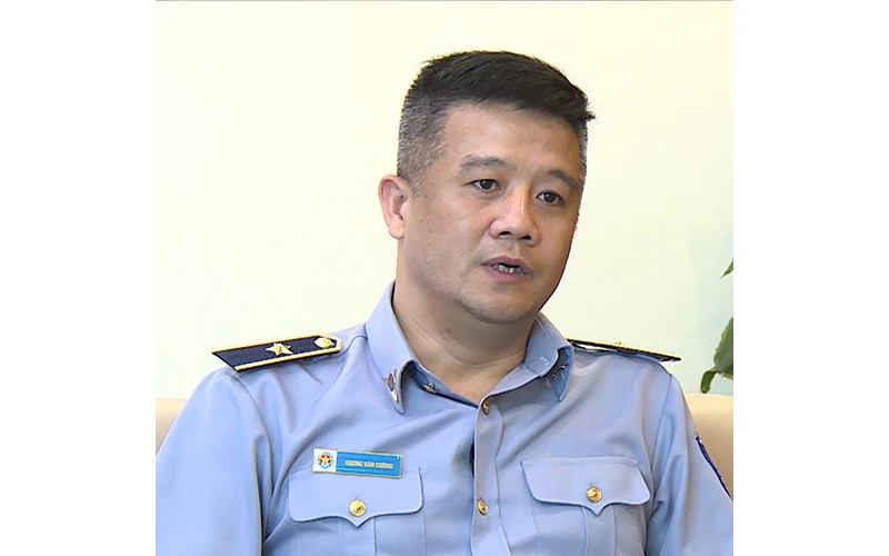 Ông Dương Văn Cường, Phó Cục trưởng Kiểm ngư (Bộ Nông nghiệp và Phát triển nông thôn).