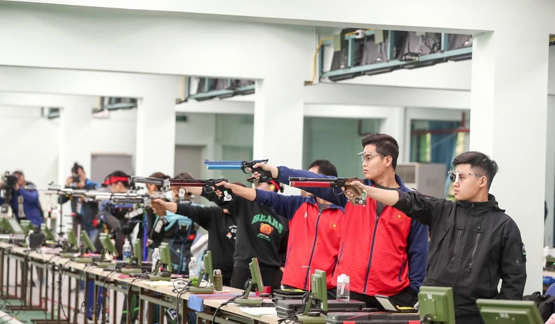 Bắn súng Việt Nam hướng tới mục tiêu giành huy chương ở sân chơi Olympic.