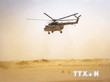 Máy bay trực thăng Mi-8. (Ảnh: AFP/TTXVN)