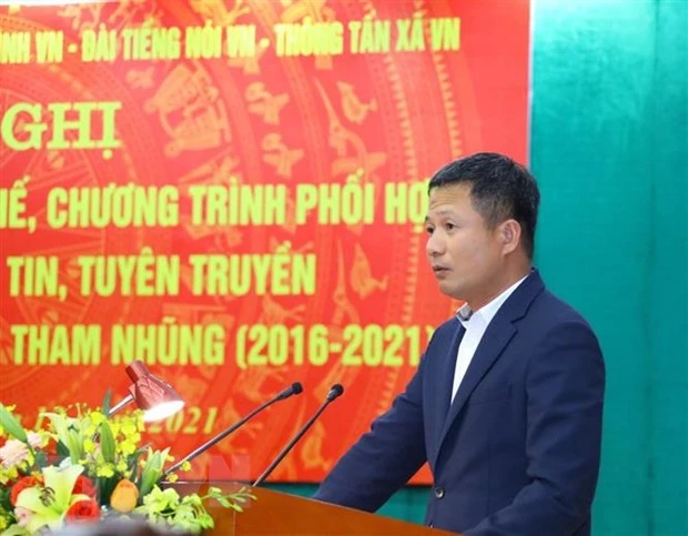 Ông Đỗ Đức Hoàng, Phó Tổng Giám đốc Đài Truyền hình Việt Nam là thành viên Ban Chỉ đạo. (Ảnh: TTXVN)