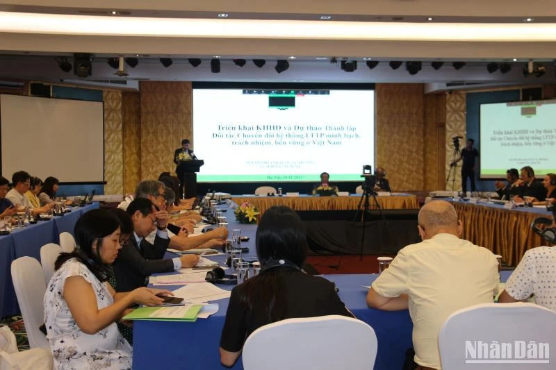 Bộ Nông nghiệp và Phát triển nông thôn và các đối tác tổ chức Hội nghị “Triển khai Kế hoạch hành động quốc gia chuyển đổi hệ thống lương thực thực phẩm theo hướng minh bạch, trách nhiệm và bền vững ở Việt Nam”.