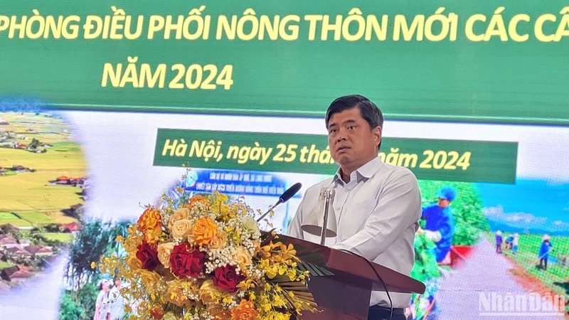 Thứ trưởng Trần Thanh Nam phát biểu tại Hội nghị.