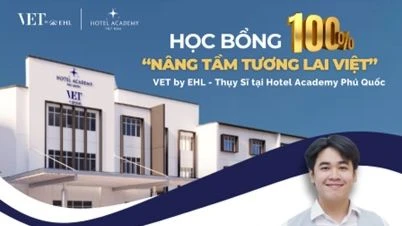 Ba mẹ cùng con 16 tuổi săn học bổng 100% “Chuẩn thụy sĩ tại Phú Quốc-Ngành quản trị khách sạn”