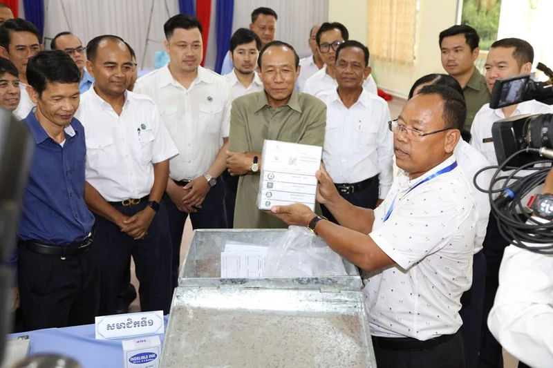 View - Campuchia hoàn tất công tác chuẩn bị cho bầu cử Thượng viện 