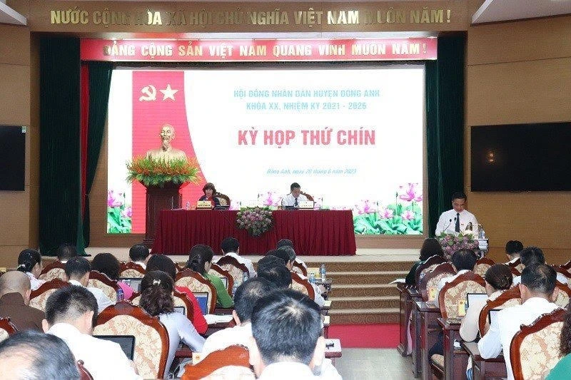 Kỳ họp thứ 9, Hội đồng nhân dân huyện Đông Anh.