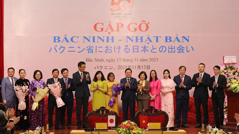 Ban Chấp hành lâm thời Hội Hữu nghị Việt Nam-Nhật Bản tỉnh Bắc Ninh chính thức ra mắt.