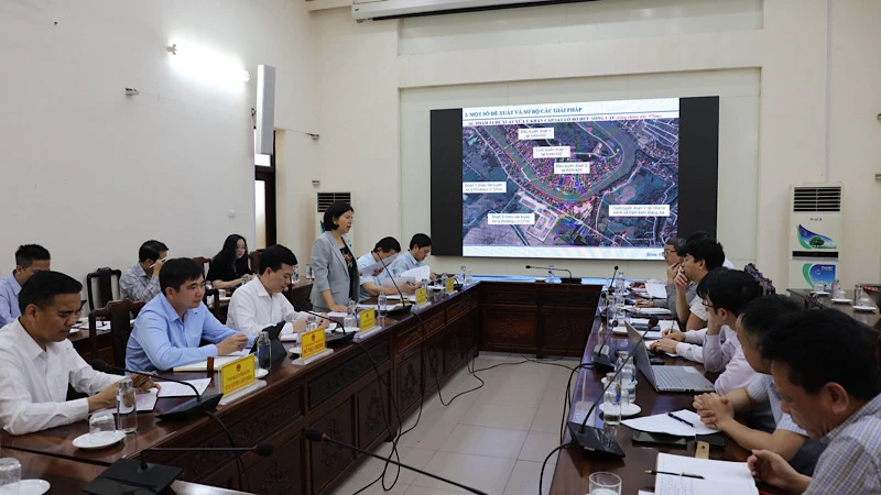 Tỉnh Bắc Ninh họp bàn giải pháp xử lý sự cố đê điều.