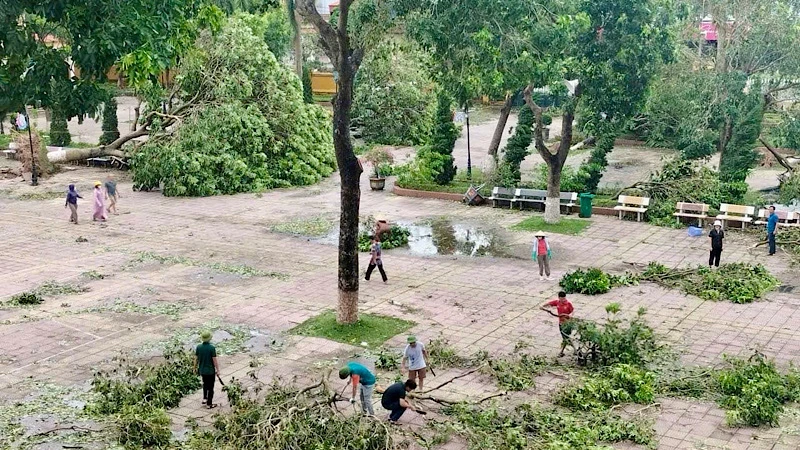 Các cơ sở giáo dục trên địa bàn Bắc Ninh đang nhanh chóng khắc phục sự cố để có thể đón học sinh đến trường vào ngày 10/9.