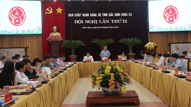 Toàn cảnh hội nghị.