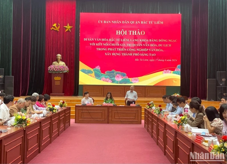 Quang cảnh hội thảo. 