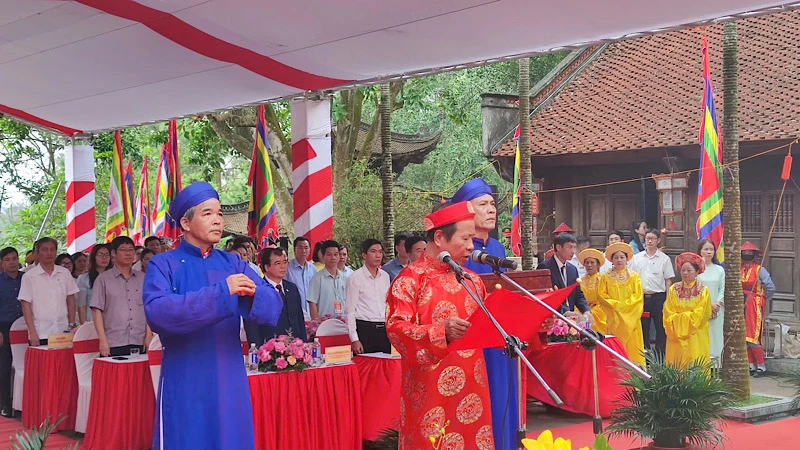 Cung tuyên văn tế tưởng niệm Anh hùng dân tộc, Danh nhân văn hóa thế giới Nguyễn Trãi.