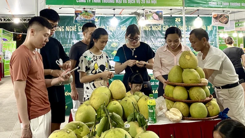 Trái cây là sản phẩm được người tiêu dùng Thủ đô tiêu dùng với số lượng lớn.