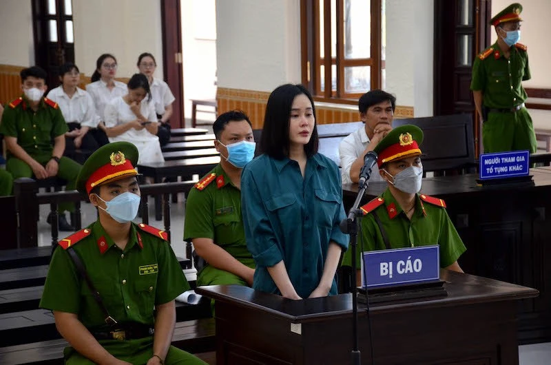 Phiên tòa xét xử bị cáo Ninh Thị Vân Anh về tội: “Lạm dụng tín nhiệm chiếm đoạt tài sản” và “Sử dụng tài liệu giả của cơ quan, tổ chức”. 