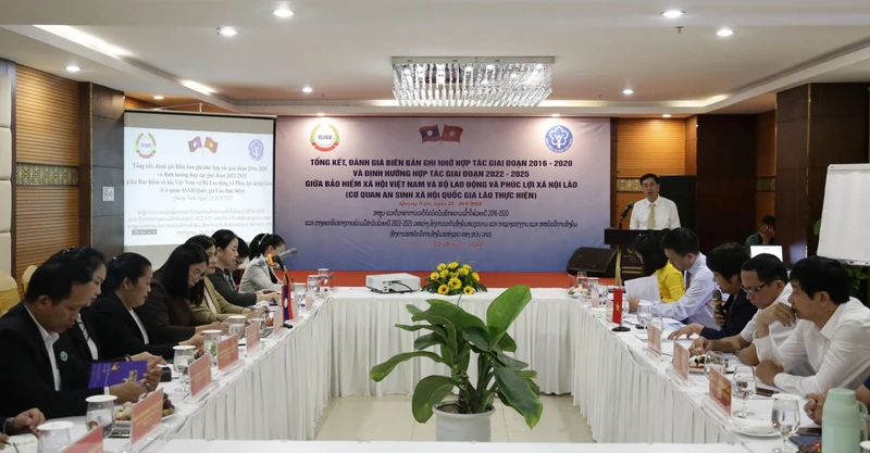 Bảo hiểm xã hội Việt Nam, Cơ quan An sinh xã hội quốc gia Lào tăng cường hợp tác về an sinh xã hội.