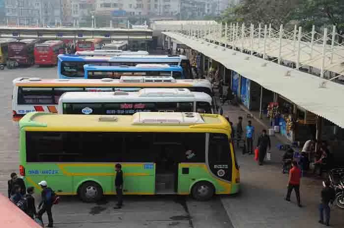 Các bến xe tại Hà Nội đã lên phương án để phục vụ tốt nhất nhu cầu đi lại của người dân trong dịp Tết.
