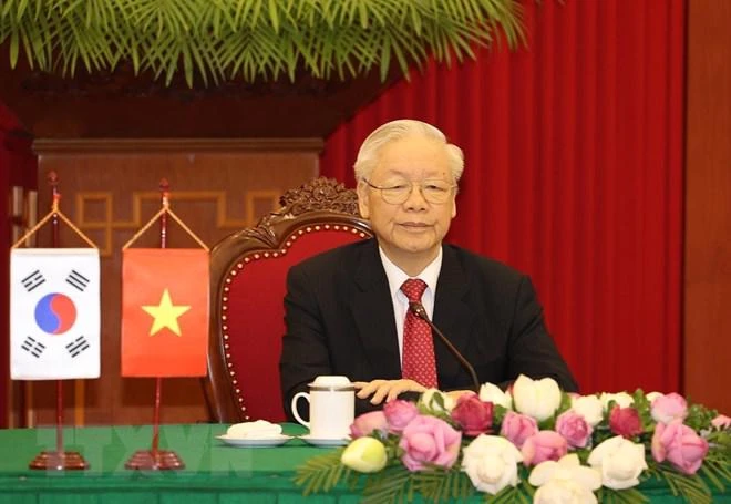 Tổng Bí thư Nguyễn Phú Trọng. Ảnh TTXVN