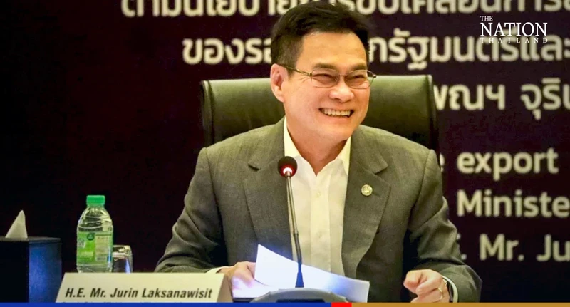 Bộ trưởng Thương mại Thái Lan - Jurin Laksanawisit (Ảnh: The Nation)