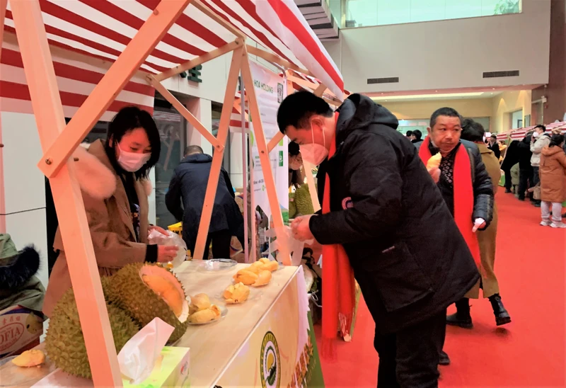 Lễ hội trái cây Việt Nam được doanh nghiệp và người tiêu dùng Trung Quốc đón nhận nồng nhiệt.
