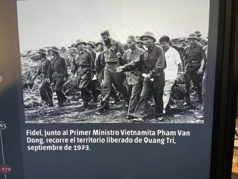 Những tư liệu về tình cảm đặc biệt của Lãnh tụ Fidel Castro dành cho Việt Nam trong chuyến thăm Quảng Trị nói riêng tháng 9/1973 và với nhân dân Việt Nam nói chung.