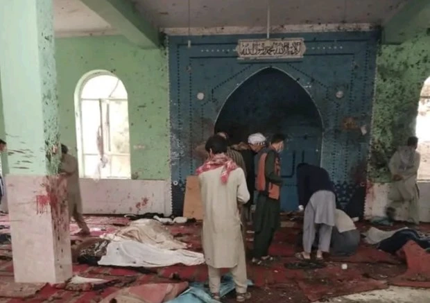 Vụ nổ xảy ra bên trong thánh đường Hồi giáo Imam Zaman khi các tín đồ đang tham gia cầu nguyện. (Nguồn: Atlas News)