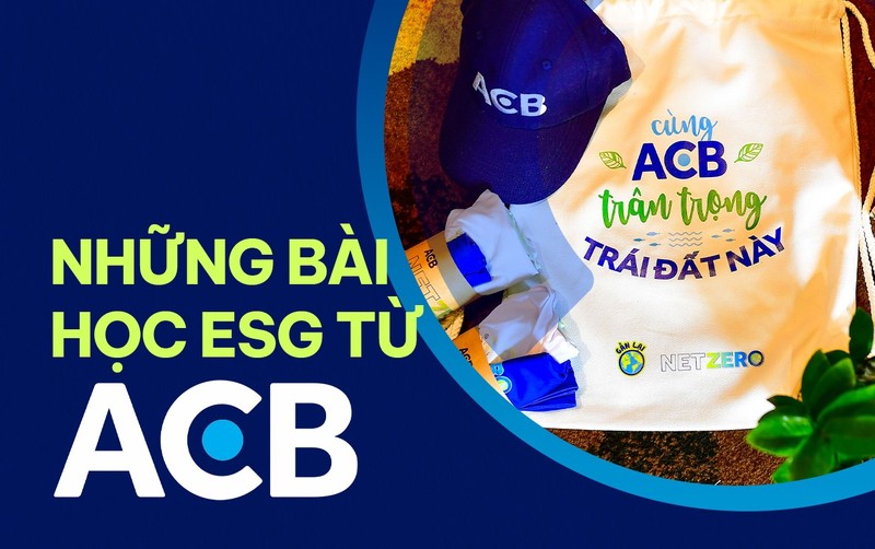 Thực thi ESG, trong đó đặc biệt chú trọng yếu tố E – Environment (Môi trường) là một hành trình bền bỉ mà “con thuyền” ACB đã và đang vượt qua. 