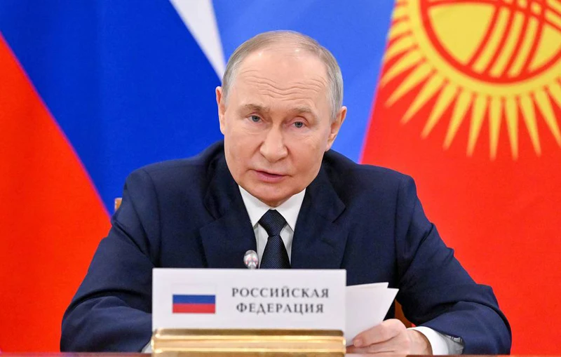 Tổng thống Nga Vladimir Putin. Ảnh: TASS