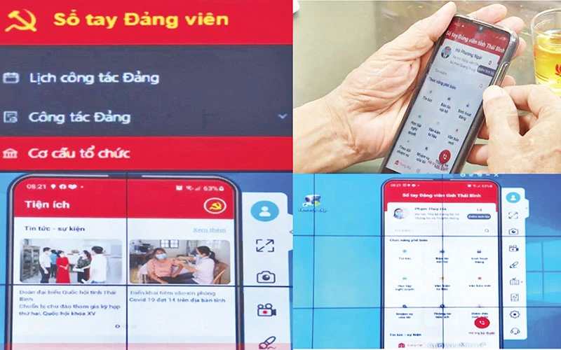 Phần mềm “Sổ tay đảng viên điện tử” của Tỉnh ủy Thái Bình là bước chuyển biến mới về chuyển đổi số trong hoạt động của các tổ chức cơ sở đảng.