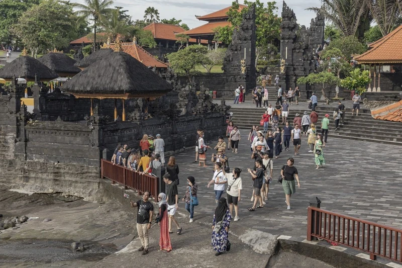 Bali, một điểm đến thu hút khách du lịch của Indonesia. 