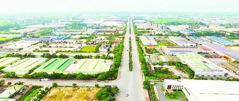 Khu công nghiệp Đồng Văn, thị xã Duy Tiên (Hà Nam).
